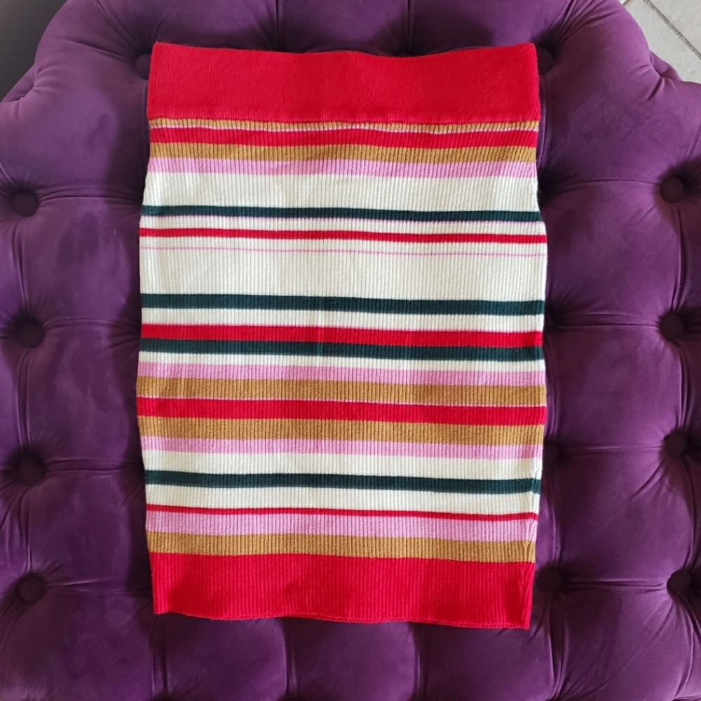 Knitted Mini Skirt Size S